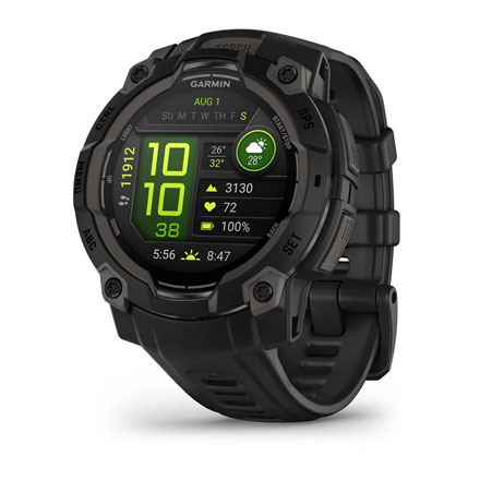 Instinct 3 AMOLED Black Watch 45mm Face