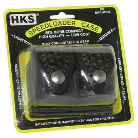 HKS Basketweave Double Speedloader Cases