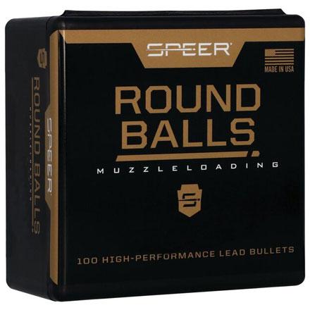 Speer Lead Round Balls