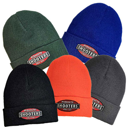 Midsouth Shooters Cuffed Beanie With Flat Stitch Logo (See Full Selection)