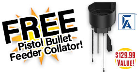 FREE X-10 Pistol Bullet Feeder Collator 
