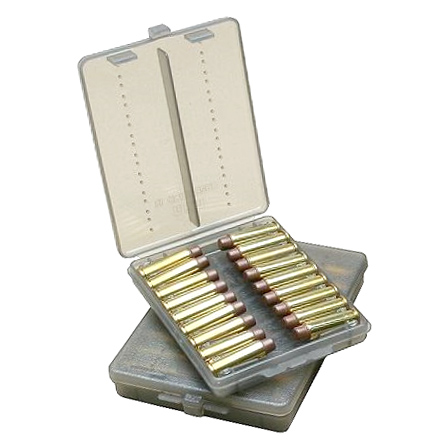 18 Round Ammo Wallet 38/357 Clear Smoke
