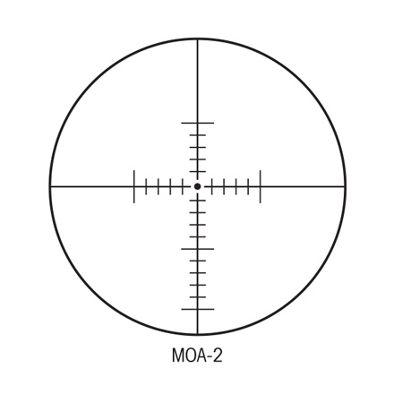 SIIISS 10-50X60mm Long Range With MOA Reticle 30mm Tube Matte Finish