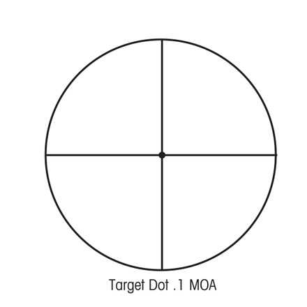 SIIISS 10-50x60mm Long Range With Target Dot Reticle (LRTD) Matte Finish