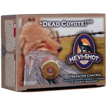 12 Gauge Dead Coyote 3" 1-1/2 Oz T Shot 10 Rounds