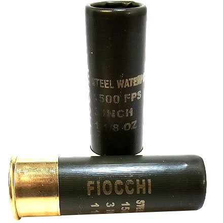 Fiocchi Flyway Waterfowl 12 Gauge 3 Inch 1 1/8 Ounce #3 Steel Shot 25 Rounds