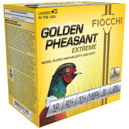 Fiocchi Golden Pheasant 12 Gauge 2-3/4