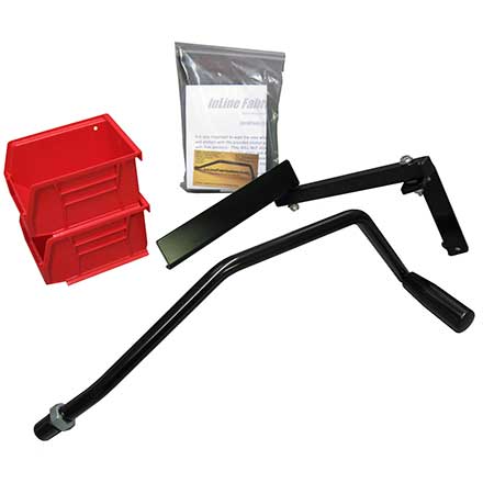 Combo Kit For Hornady LNL AP Press With ERGO Handle, Double Component Bins, & Skylight LED Kit