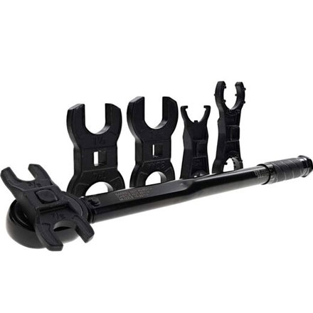 Delta Series XL FAT Wrench with Complete AR-15 Crowfoot Set