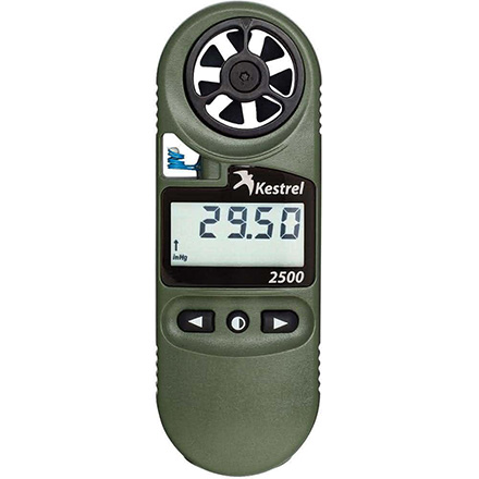 Kestrel 2500NV Weather Meter Digital Altimeter +Night Vision Backlight Olive Drab