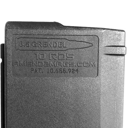 AR-15 6.5 Grendel/6mm ARC 10 Round Magazine Black