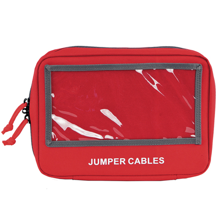 Jumper Cables Pistol Storage Case Red